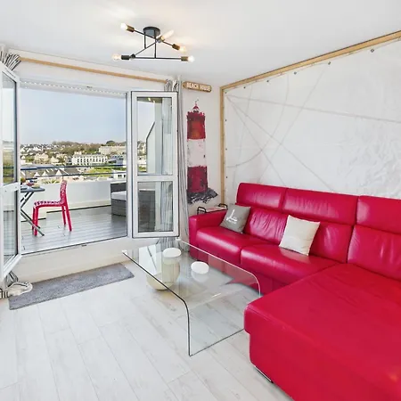 -ar Men- T2 Avec Terrasse Vue - A 50m Apartment Concarneau